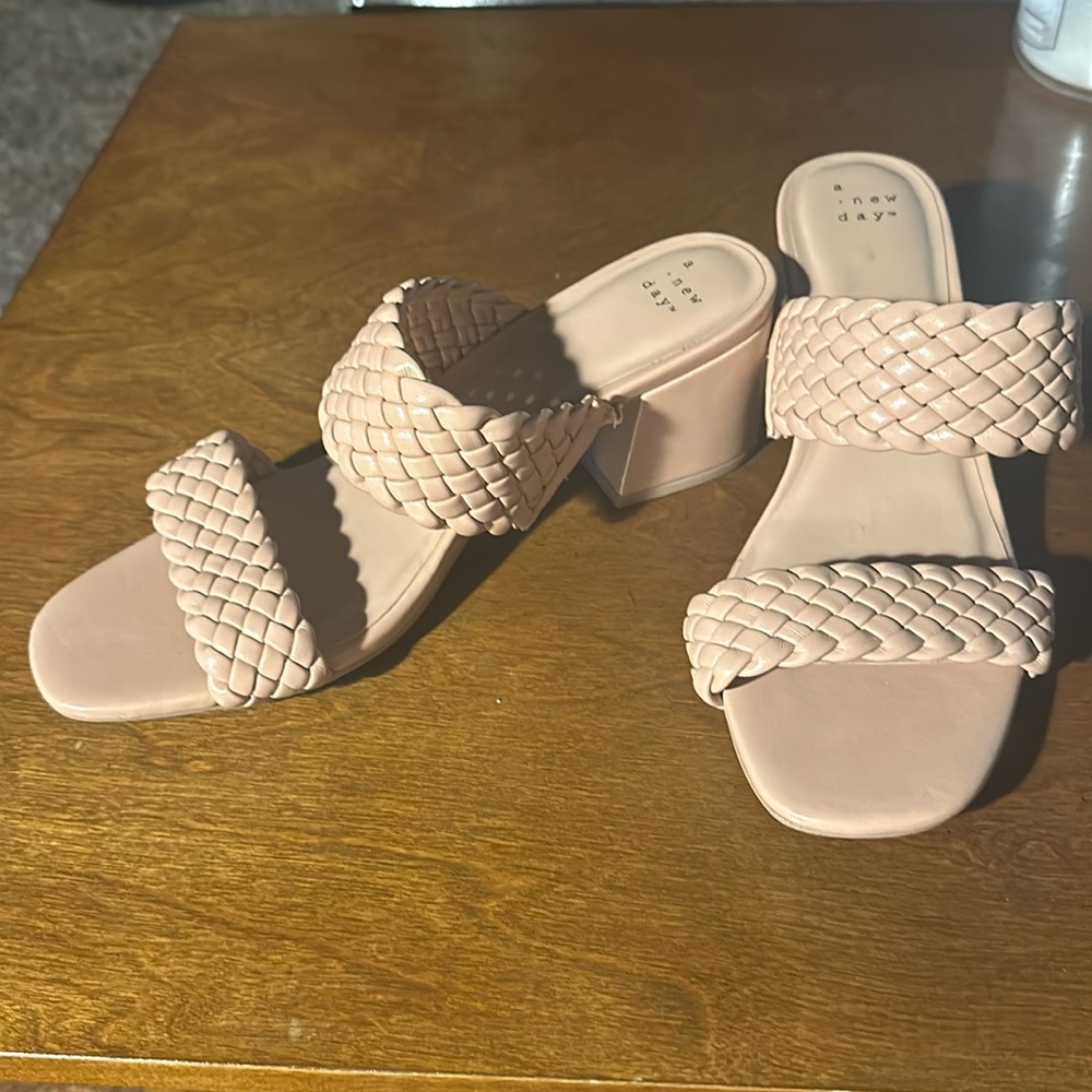 A new day braided heel
